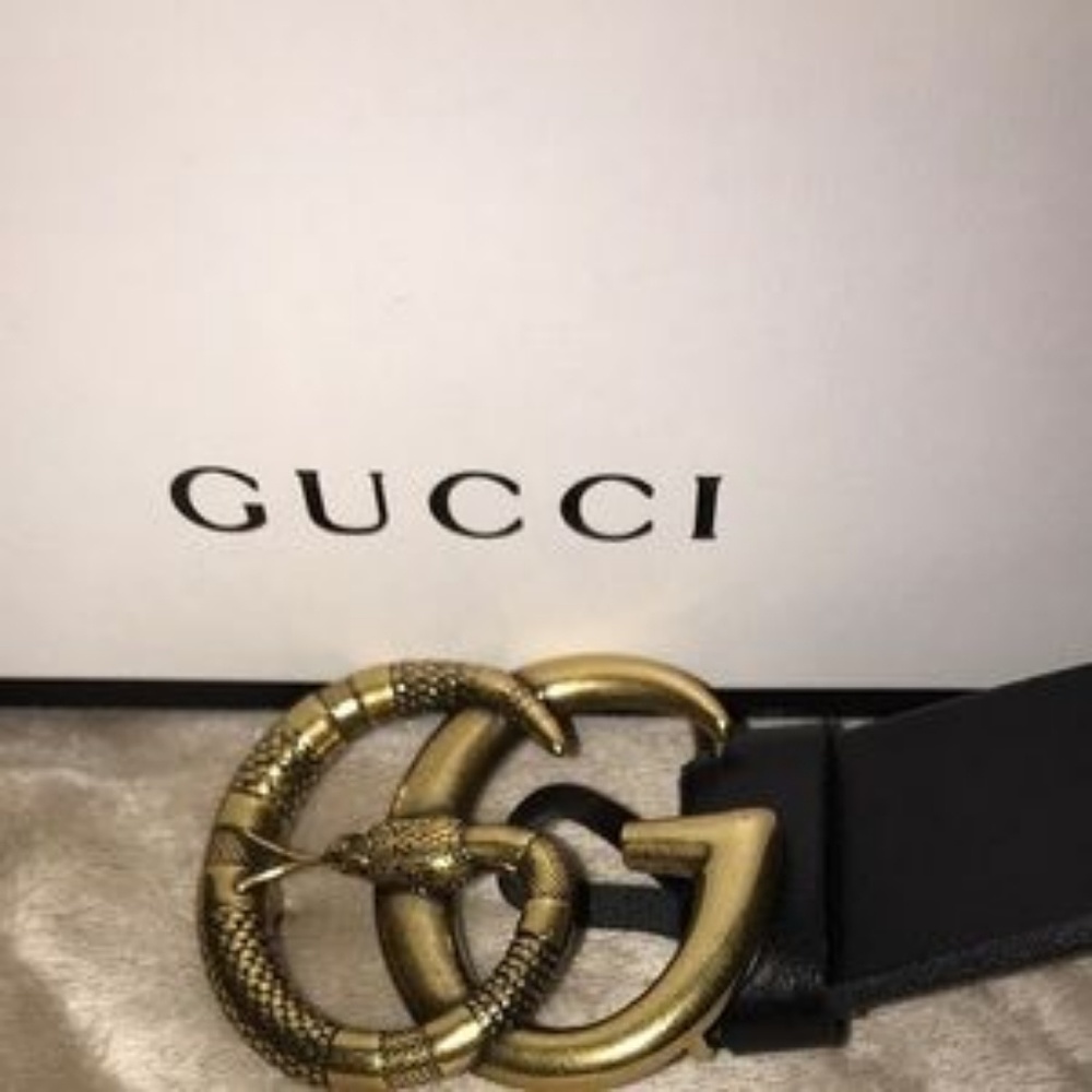 Gucci Snake GG Belt